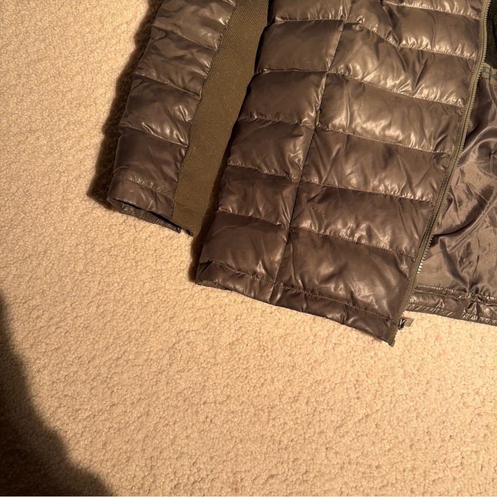 DKNYC Taupe Puffer Jacket - Picture 6 of 9